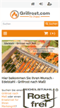 Mobile Screenshot of grillrost.com